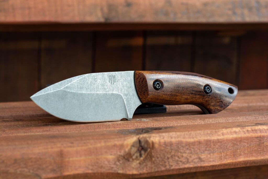 Simple but classy knife for a client