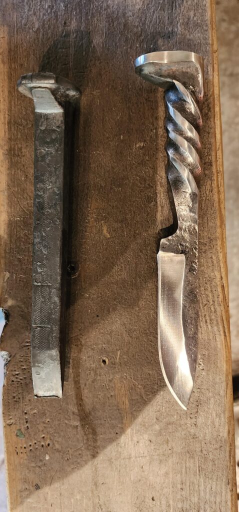 Made a RS knife at Dollywood!