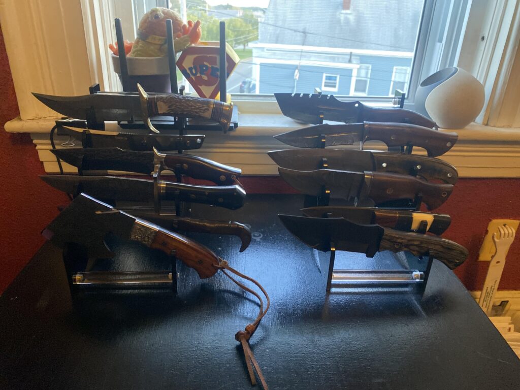 Early Father’s Day gift. New display stands