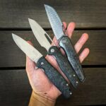 Gots! New Tasca 2 joins the crew. The dark DLC polished Damasteel is soooo pretty. You could stare at this for hours and keep seeing new stuff in the pattern.