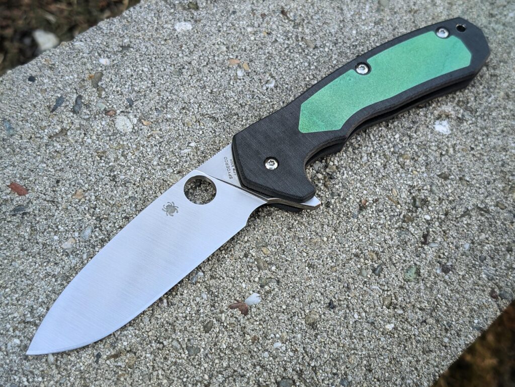 New scales for my Spyderco Amalgam for today's carry. Happy Father's Day!