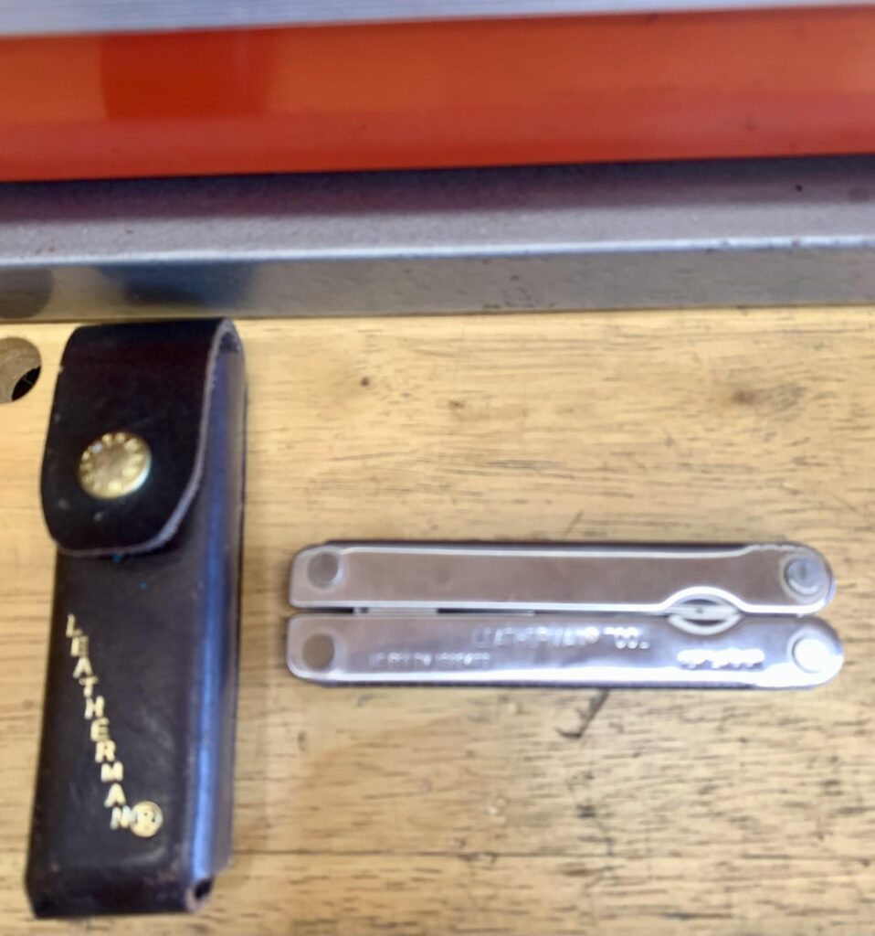 Forgot I had it … Leatherman Tool