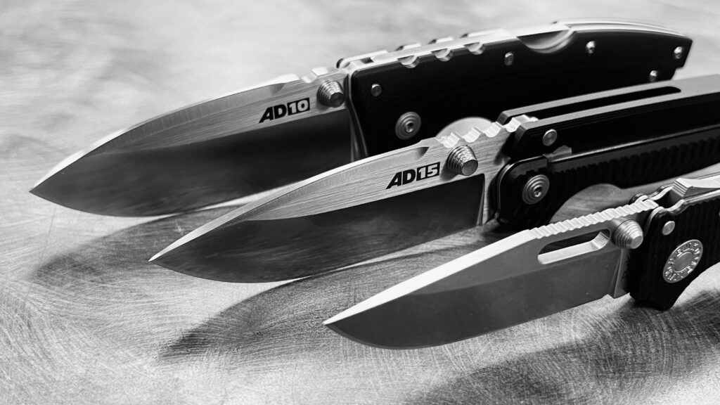 "Three Amigos" - Cold Steel AD10, Cold Steel AD15 & Demko AD20.5