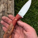 Made a little knife for myself over the last week. I really like how it turned out.