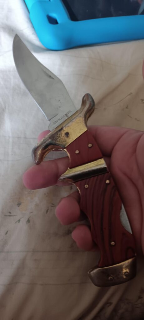 Just got this knife from an uncle
