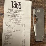 Pretty coincidental that I was carrying Rosie 1365 while getting this receipt today. Didn’t notice until I got home. Fast food has gotten pricey!