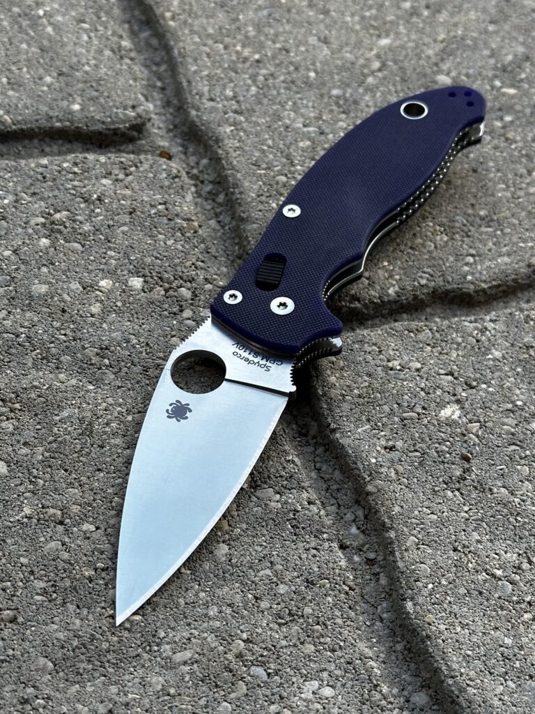 Spyderco Manix 2 in Dark Blue G10 & S110V