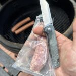 i was gonna post this picture and ask you guys what’s the most boring knife you own but i got sausage juice on my denim micarta