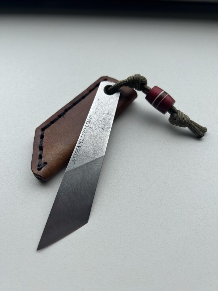 Sharp piece of steel