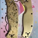 Did polished/shipwrecked brass tenacious scales to add some premium to the M4 blade