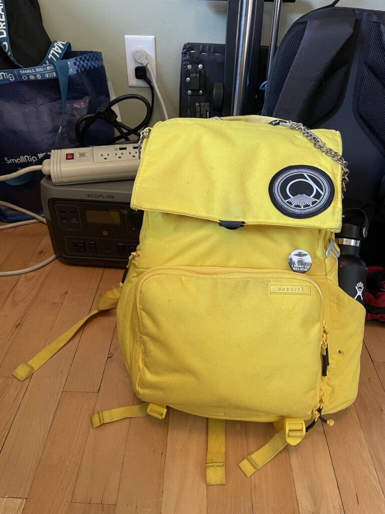 Brevitē Runner EDC camera bag.