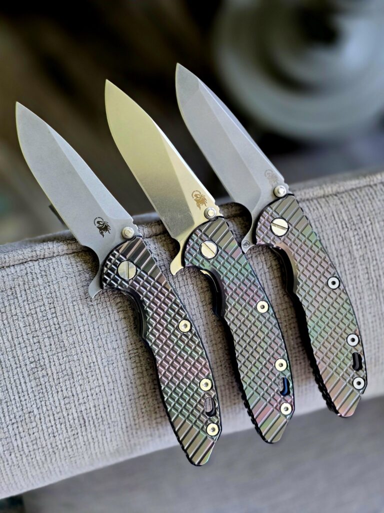 Hinderer XM-18 3.5" Oil Slick Zirconium.