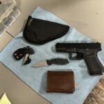 Daily carry around town. Stock Glock 19 and a Kershaw