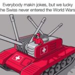 Swiss army tank