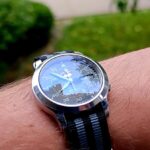 New Domed Sapphire crystal to replace the old scratched up crystal. (Todays carry in second pic)