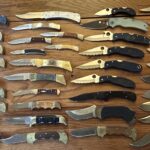 I Pulled out all of my back lock knives for a group picture. I hit up a lot of yard sales & flea markets