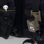 How do you wear your right angle/ gear mounted flashlight?
