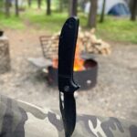 Camping with my current favourite edc, the Civivi Ortis