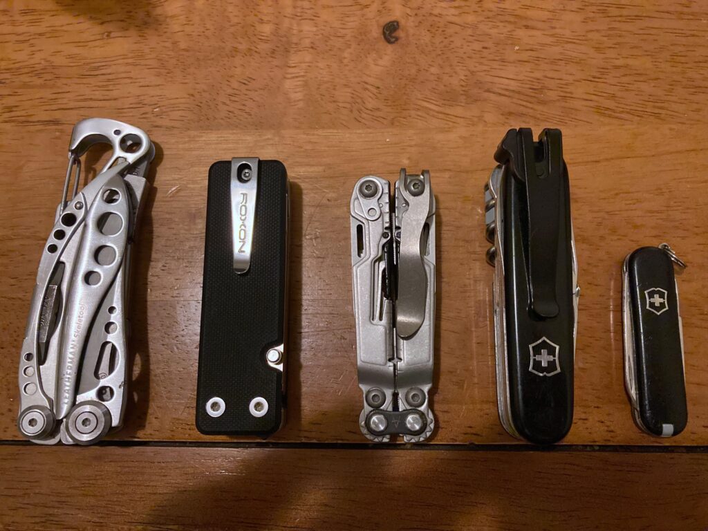Just wanted to show off my burgeoning multi tool collection.