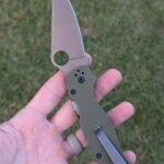 Spyderco REC PM2 "Avocado" w/ MXG deep carry clip