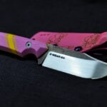 Knife #111 out of my workshop, it's for me so went a bit wild with it