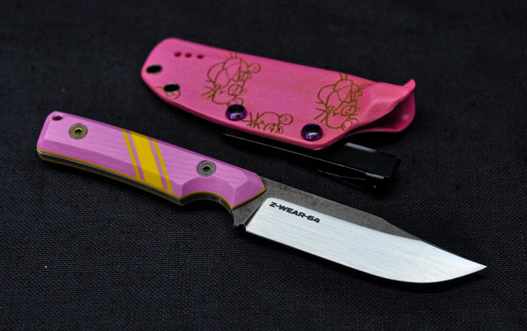 Knife #111 out of my workshop, it's for me so went a bit wild with it