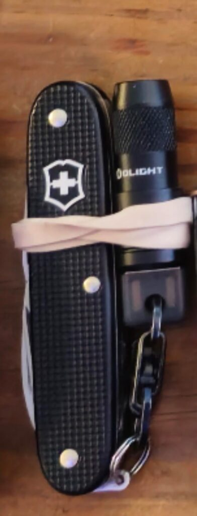 My grab and go setup