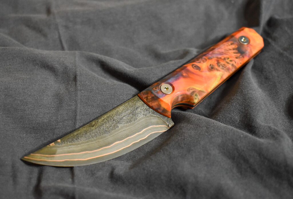 Came up with Kwaiken Cu-Mai little knife. Whaddaya thinks?