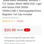 [PSA] Remember Golden WK03 with 519a? It’s now available in Black also