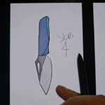 Knife sketches for random