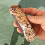 Feather Damascus and Cross cut Mammoth