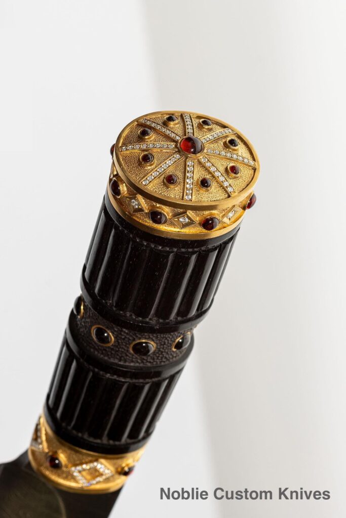 Custom Knife: When the Client Says, 'More Gold, Please!' ))
