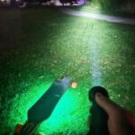 I ride an electric skateboard regularly, and my favourite flashlight for it is a Sofirn IF22A because of it's narrow beam. Some people mount lights to their board or helmets, but I prefer to hold mine because it makes it easier to control the beam.