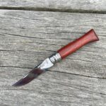 Couldn’t not pick up a new Opinel while in the French alps!  No. 6, stainless blade, padauk handle.