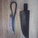 cool custom blacksmithed knife