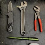 Oilfield worker pocket dump.