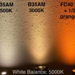 FC40 1800K with orange filter