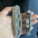 Attempted to love these knives, but sadly it’s me not them… they shall be banished to the glovebox & junk drawer!