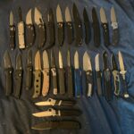 Pic of my collection of switchblades for attention, but what are our favorite autos these days, knifefriends?
