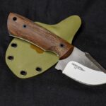 Tiny companion is finally done. 14C28N with cryo with semi stonewash, classic micarta, G10 and engraved bear paw. I reckon it would suit to call it Bear Claw. What do you think?