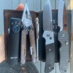 Today’s carry. My son picked the knives!