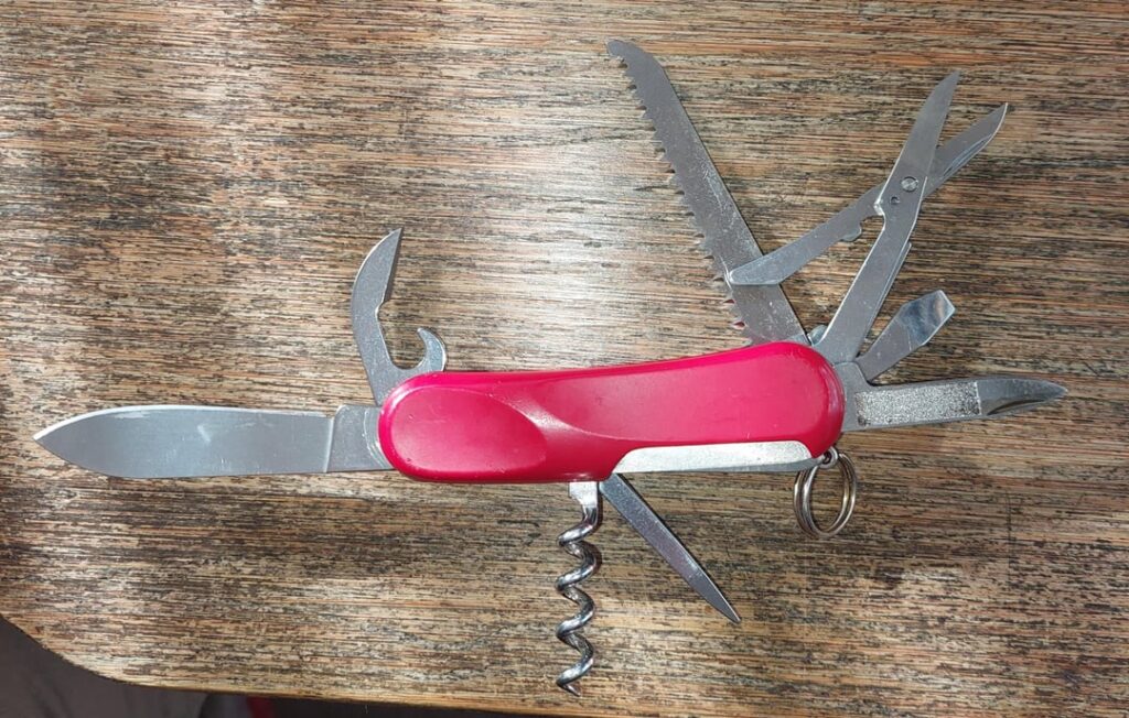 Can anyone tell me what model my SAK is? Circa 2012. Received for Christmas and used near daily since for 12 years