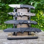 Extrema Ratio knives on custom Knifestand