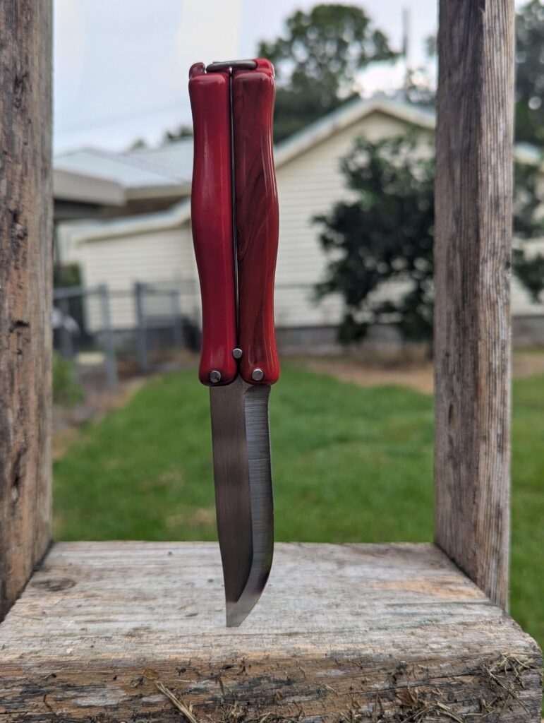 Finnish reproduction Hackman butterfly knife