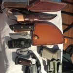 Some of my favorite fixed blades and my EDC