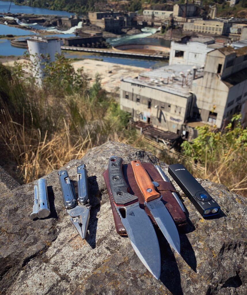 Pocket Dump at Willamette Falls