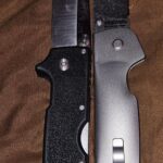 Finally got a coldsteel pocket bush man it dwarves my sr1 lite love it so far