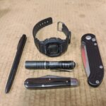 My typical. I don't always carry a modern folder.