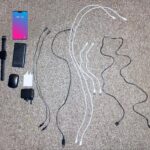 What case / pouch to fit: a mobile phone, a watch, earbuds in case, two wall chargers, 2 short cables, 3 medium length cables, and 3 long cables? Thank you for your help.