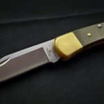 First Buck. 110, S45VN & Micarta. Is a little blade play normal?